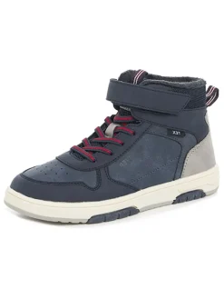 Sneakers in Grau/ Dunkelblau