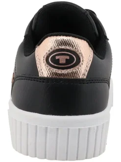 Sneakers in Schwarz/ Braun