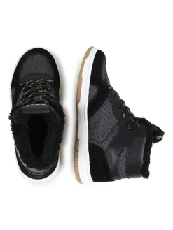 Sneakers in Schwarz/ Dunkelblau