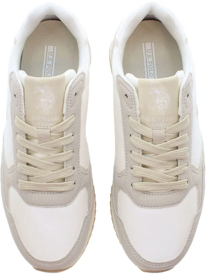 Sneakers in Weiß/ Creme