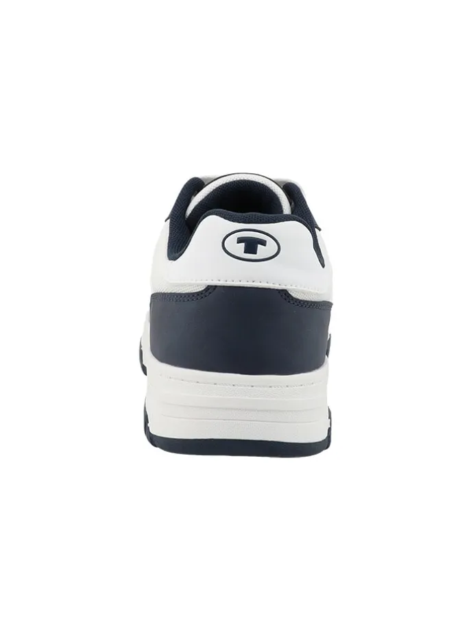 Sneakers in Weiß/ Dunkelblau
