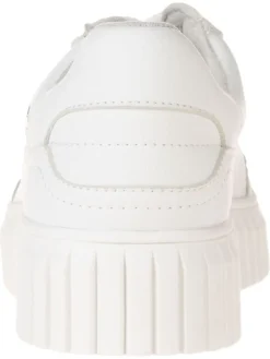 Sneakers in Weiß/ Silber