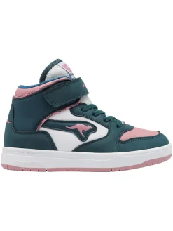 Sneakers "K-CP Rim Mid EV" in Rosa/ Dunkelgrün