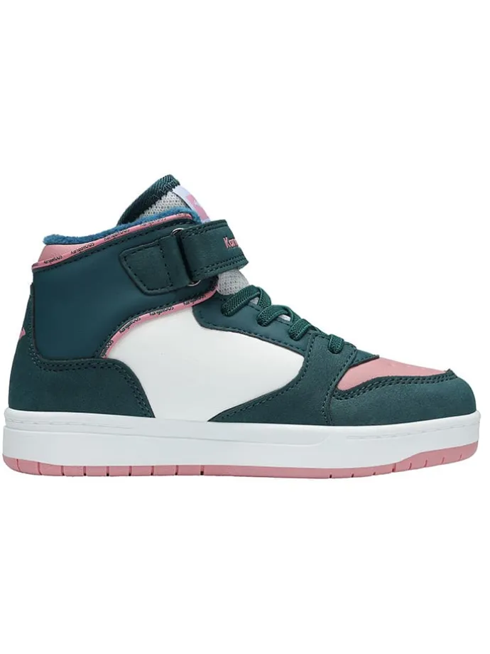 Sneakers "K-CP Rim Mid EV" in Rosa/ Dunkelgrün