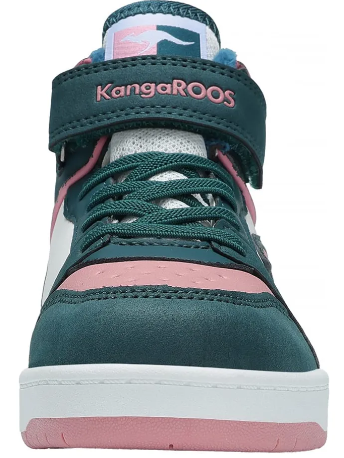 Sneakers "K-CP Rim Mid EV" in Rosa/ Dunkelgrün