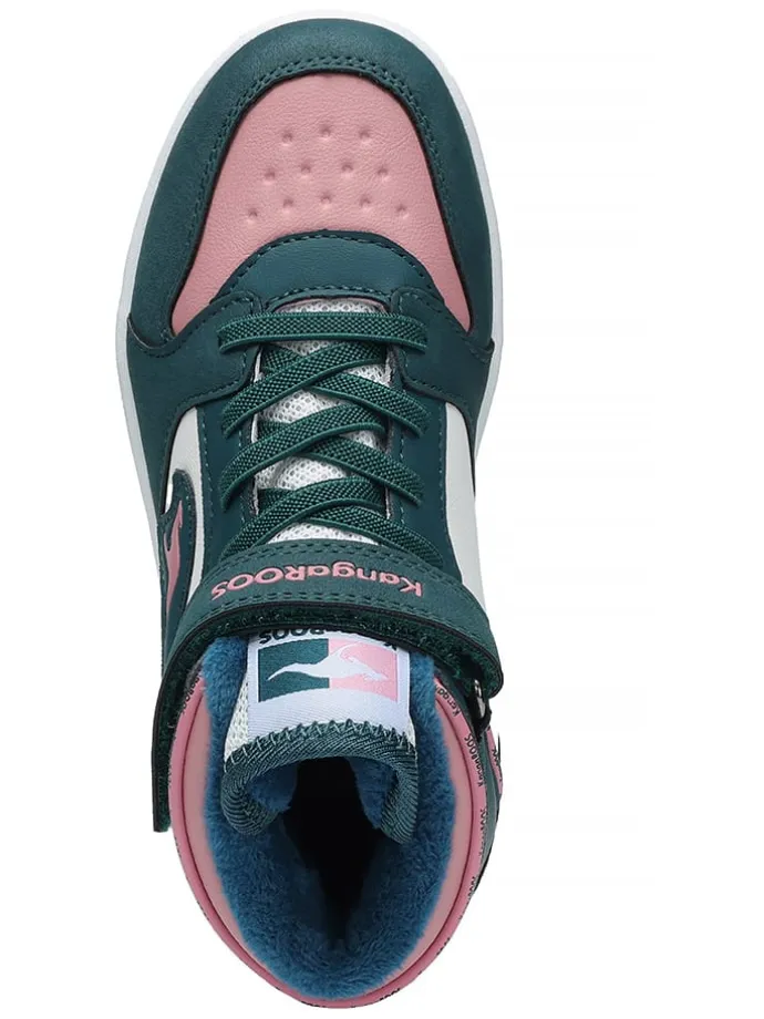 Sneakers "K-CP Rim Mid EV" in Rosa/ Dunkelgrün