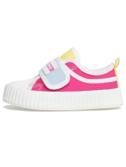 Sneakers "Kily" in Pink/ Gelb