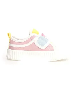 Sneakers "Kily" in Pink/ Gelb
