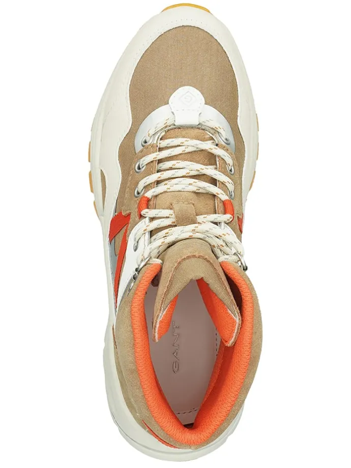 Sneakers "Lawanda" in Hellbraun