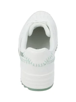 Sneakers Low in white moss green