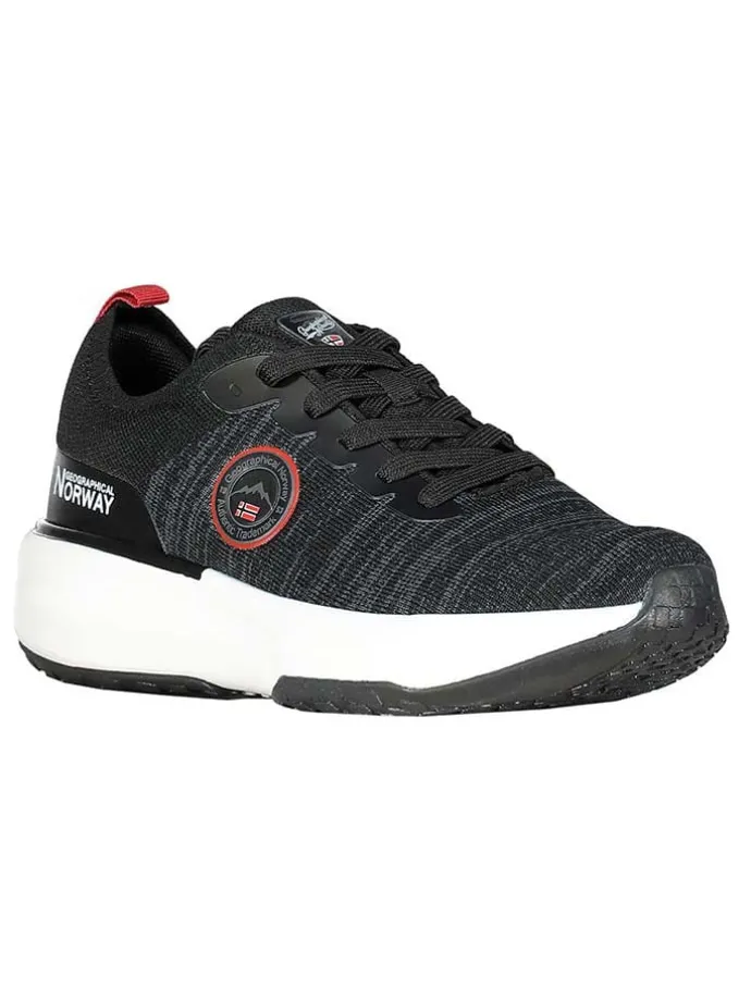 Sneakers "Oblendet" in Schwarz