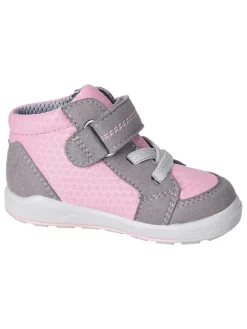 Sneakers "Paco S" in Grau/ Rosa