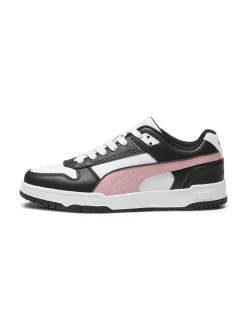 Sneakers "RBD Game Low" in Schwarz/ Weiß/ Rosa