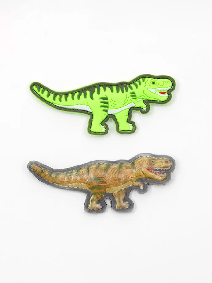 Sneakers "T-Rex" in Dunkelblau/ Grün