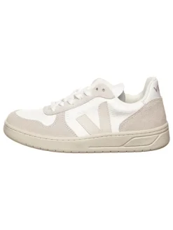 Sneakers "V 10" in Weiß/ Beige