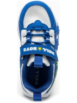 Sneakers "Velociraptor Scarpa" in Weiß/ Blau