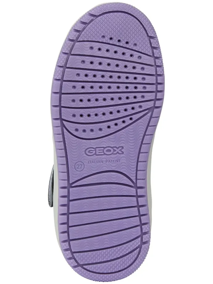 Sneakers "Washiba" in Anthrazit/ Lila