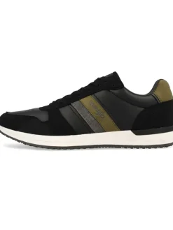 Sneakers "Wyatt" in Khaki/ Schwarz