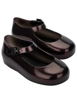 Spangenballerinas in Schwarz