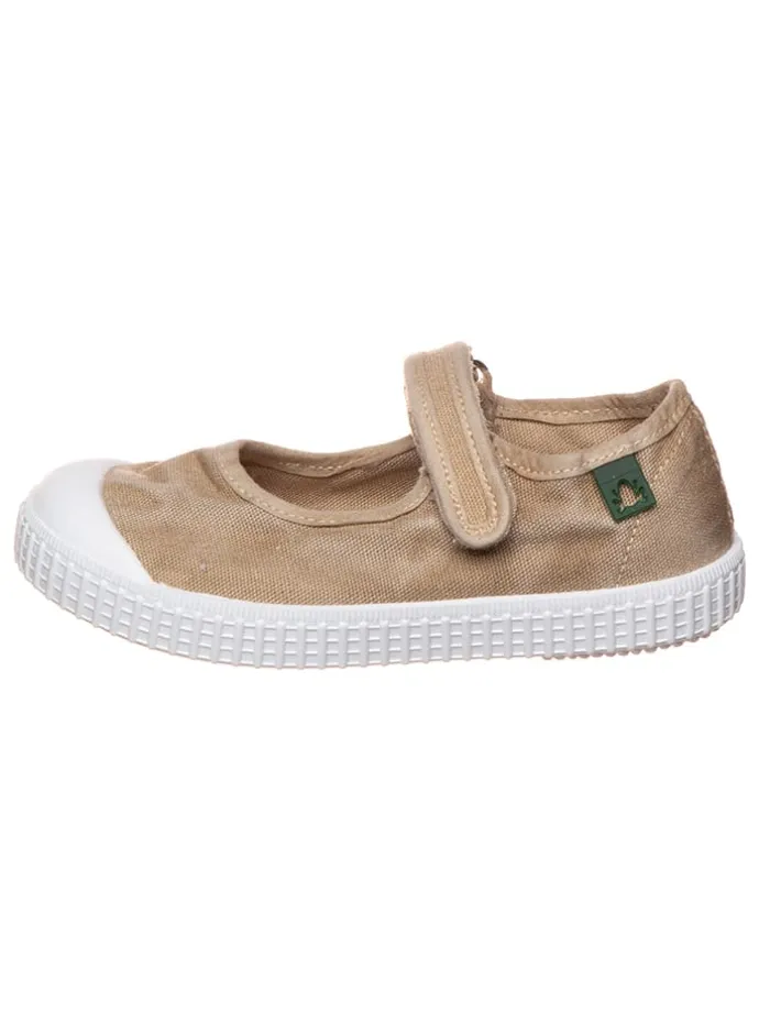 Spangenballerinas "Siringa" in Khaki