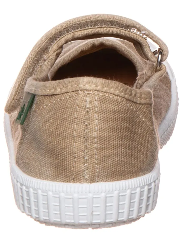 Spangenballerinas "Siringa" in Khaki