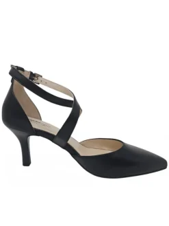 Spangenpump in Schwarz