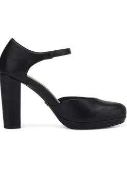 Spangenpumps in Schwarz