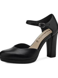 Spangenpumps in Schwarz