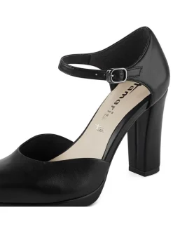 Spangenpumps in Schwarz