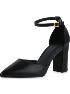 Spitze Pumps Harper in Schwarz