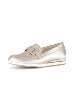 Sportliche Ballerinas in gold