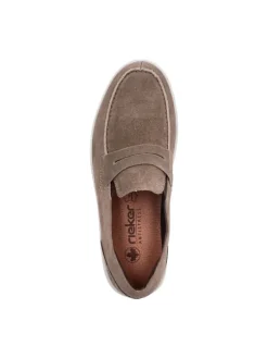 Sportliche Slipper in Beige