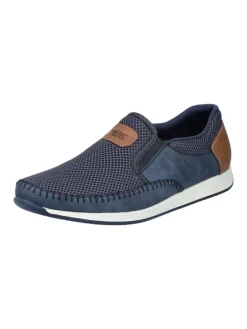 Sportliche Slipper in Blau