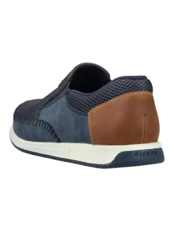 Sportliche Slipper in Blau