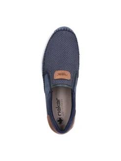 Sportliche Slipper in Blau