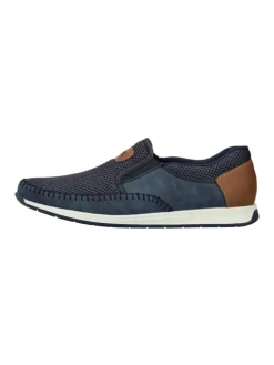Sportliche Slipper in Blau