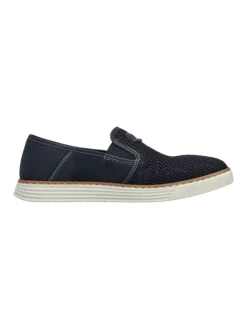 Sportliche Slipper in Blau