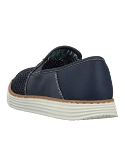Sportliche Slipper in Blau