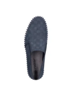 Sportliche Slipper in Blau