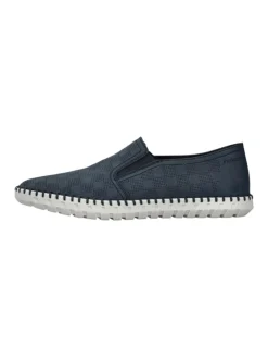 Sportliche Slipper in Blau