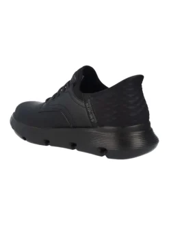 Sportliche Slipper in Schwarz