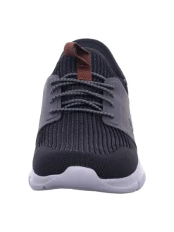 Sportliche Slipper in Schwarz