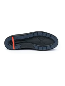 Sportliche Slipper in Schwarz