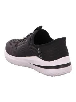 Sportliche Slipper in Schwarz