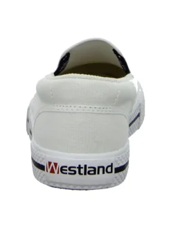 Sportliche Slipper in Weiß