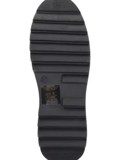 Sportliche Stiefeletten in schwarz