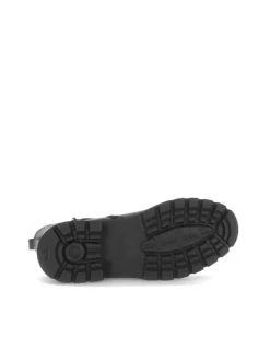 Sportliche Stiefeletten in schwarz