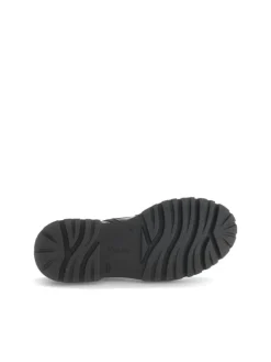 Sportliche Stiefeletten in schwarz