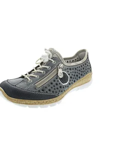 sportlicher Schnürer Blau