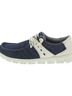 sportlicher Schnürer Blau